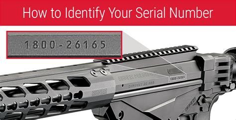 Look up ruger serial number - The manufacturer imprints a combination of digits on the body of the weapon. This number is stamped onto the metal portions of the handle, receiver, slide or trigger guard, making it less likely to wear off over time. A person who purchased a gun from a licensed firearms dealer can ask them for help in locating the serial number.